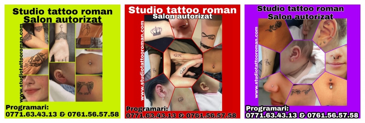 tatuaje piercing copii roman